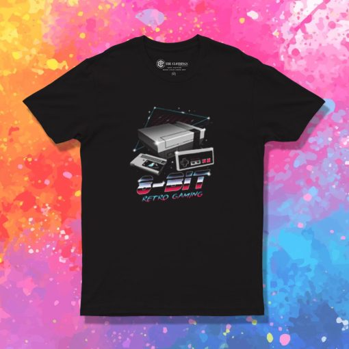 8 Bit Retro Gaming T Shirt