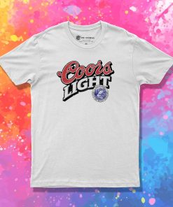 A Taste Horn Coors Light Beer T Shirt