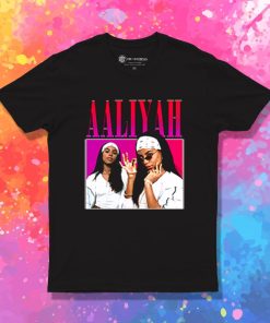 Aaliyah Vintage Retro T Shirt