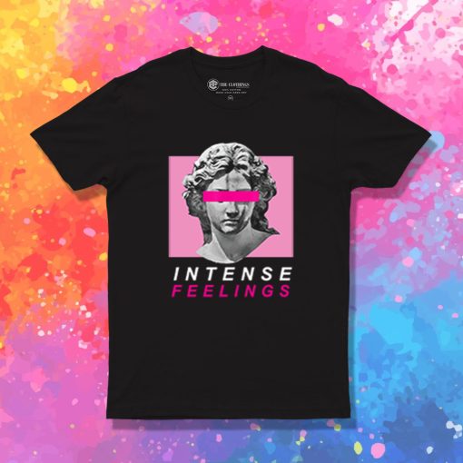 Aesthetic Vaporwave Intense Feelings T Shirt