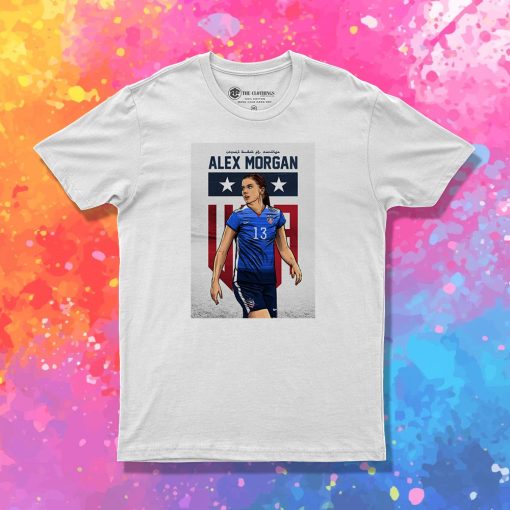 Alex Morgan Art T Shirt