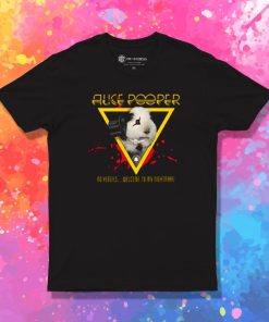 Alice Pooper Welcome to my Nightmare dark tees T Shirt