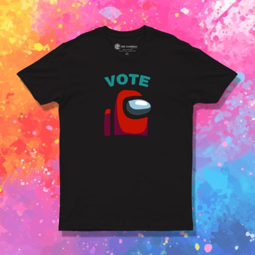 Among us impostor Vote suspect meme funny among game suss T Shirt