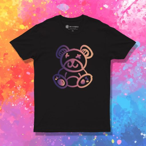 Animal Colorful Teddy Bear Cute T Shirt