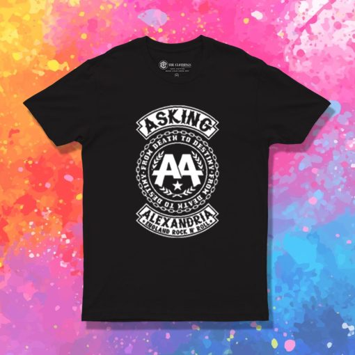 Asking Alexandria Patches T Shirt