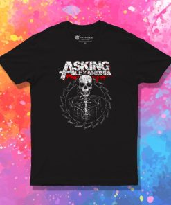 Asking Alexandria Skeleton Saw T Shirt