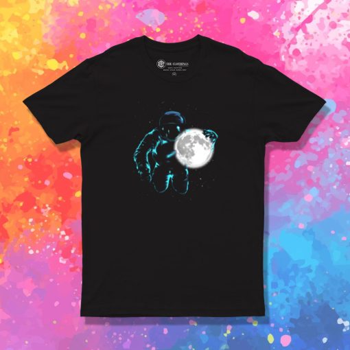 Astronaut Moon T Shirt