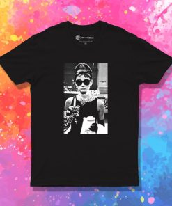 Audrey Hepburn Sunglasses Breakfast at Tiffany T Shirt