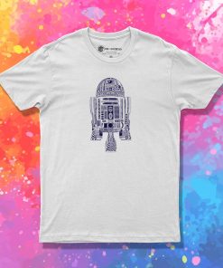 Aztec R2 D2 C1P8 T Shirt