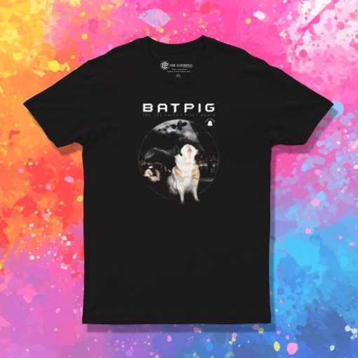 BATPIG The Fat Knight Rises Again T Shirt