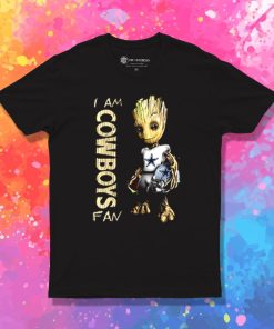 Baby Groot I Am Dallas Cowboys T Shirt