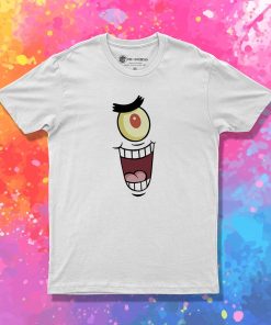 Bad Nickelodeon Plankton Face T Shirt