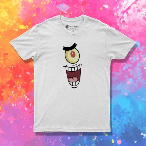 Bad Nickelodeon Plankton Face T Shirt