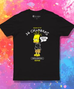 Bart Simpson 36 Chambers Vintage T Shirt