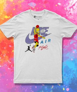 Bart Simpson Nike Air Flight Funny T Shirt