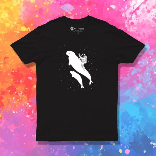 Beluga astronaut T Shirt