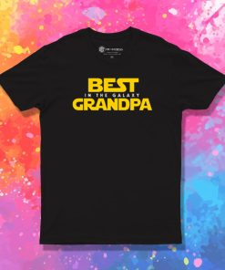 Best Grandpa in the Galaxy T Shirt