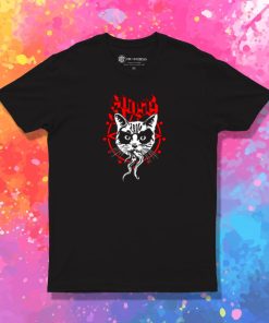 Black Metal Cat T Shirt