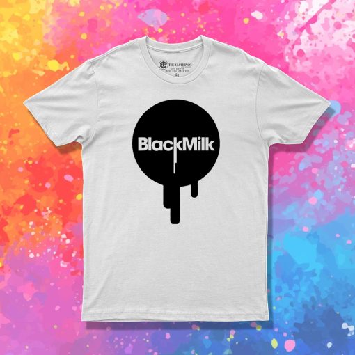 Black Milk Clothing Drip Logo T Shirt