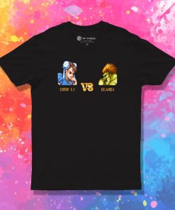 CHUN LI VS BLANKA FIGHT T Shirt