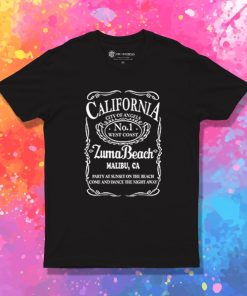 California Zuma Beach Malibu T Shirt