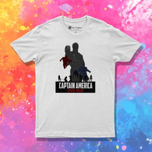 Captain America Civil War T Shirt