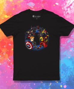 Captain Earthica Future War T Shirt