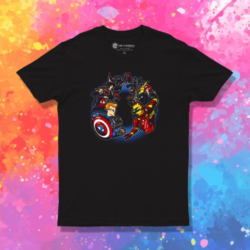 Captain Earthica Future War T Shirt