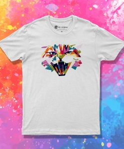 Cat 2D Colorfull T Shirt