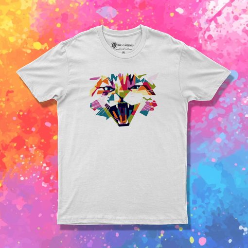 Cat 2D Colorfull T Shirt