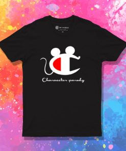 Champion Mickey Mouse Logo Parody T Shirt