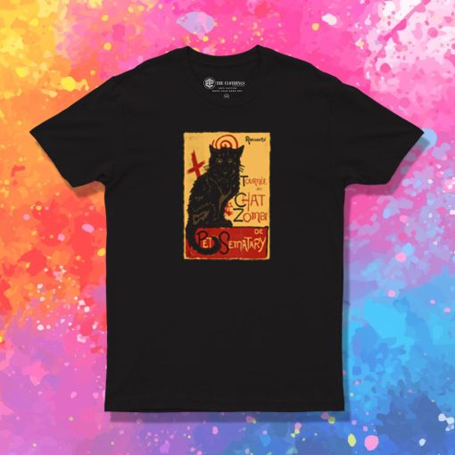 Chat Zombi T Shirt