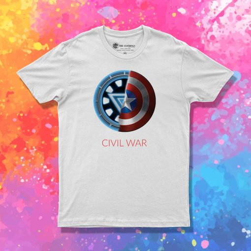 Civil War Logos T Shirt