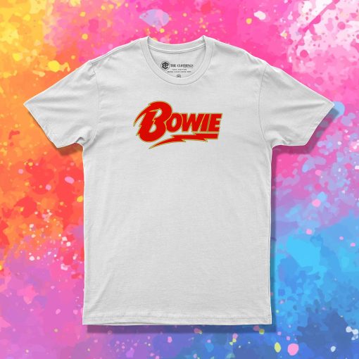 David Bowie Logo T Shirt