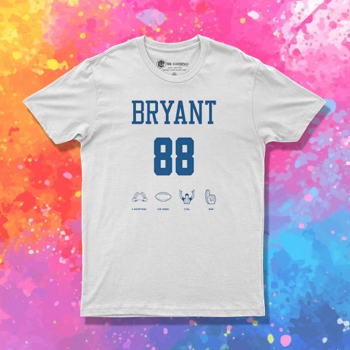 Dez Bryant eight Football Stats T Shirt