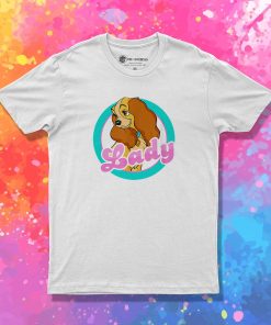 Disney Cute Lady Face Lady and the Tramp T Shirt