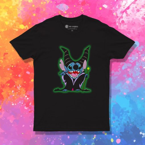 Disney Stitch Maleficent T Shirt