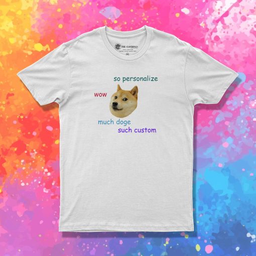 Doge Personalized T Shirt