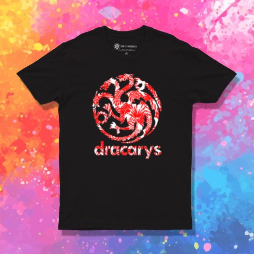 Dracarys Flower T Shirt