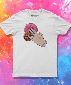 Dunkin Donuts Only Human Hand T Shirt