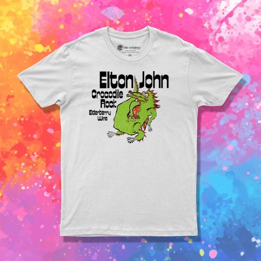 Elton John Crocodile Rock T Shirt