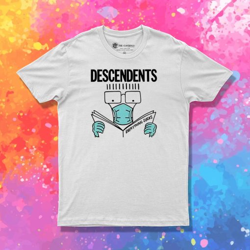 Everything Sucks Face Mask Descendents T Shirt