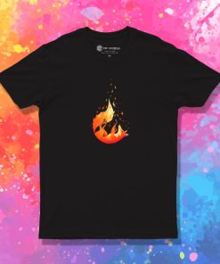 Falling Fox T Shirt