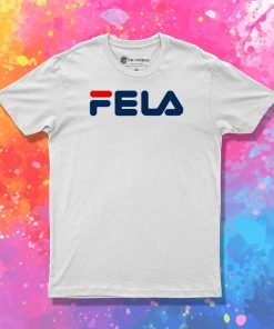 Fela Sport Logo Parody T Shirt