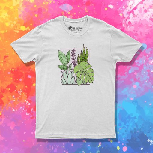 Framed Plants T Shirt