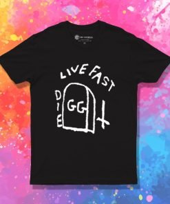 GG Allin Bite Live Fasr Die T Shirt