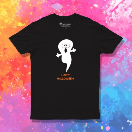 Ghost Happy Halloween T Shirt