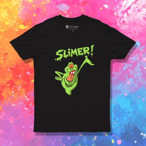 Ghostbusters Slimer Hungry Vintage T Shirt