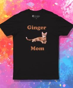 Ginger Cat Mom T Shirt