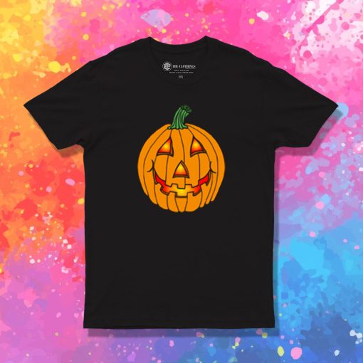 Glowing Happy Jack O Lantern T Shirt